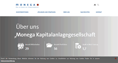 Desktop Screenshot of monega.de